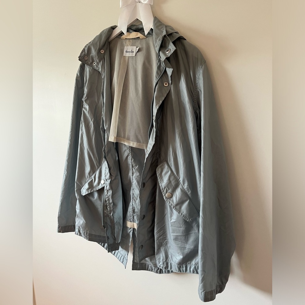 Steven Alan windbreaker with removable hood